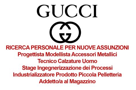 gucci ricerca personale roma|gucci career paths.